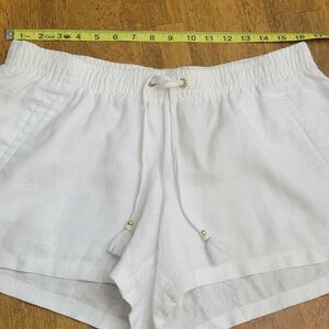 LILY PULITZER 100%LINEN SHORTS